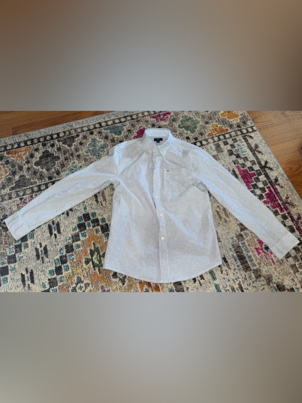 Kids Crown & Ivy Striped Button-Down Shirt